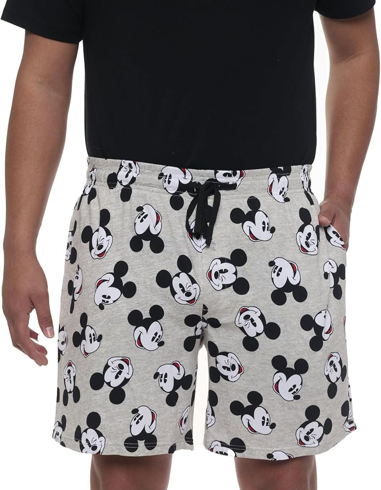 Amazon.com: Disney Mens Mickey Mouse Lounge Pajama Shorts (Mickey Amazon.com: Disney Mens Mickey Mouse Lounge Pajama Shorts (Mickey